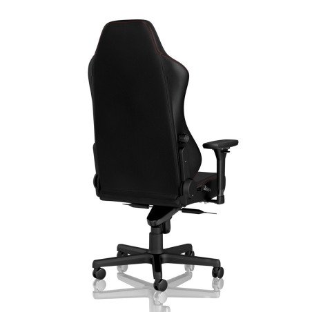 Silla Gamer noblechairs HERO Black Red de Cuero Real Soporte 150 kg