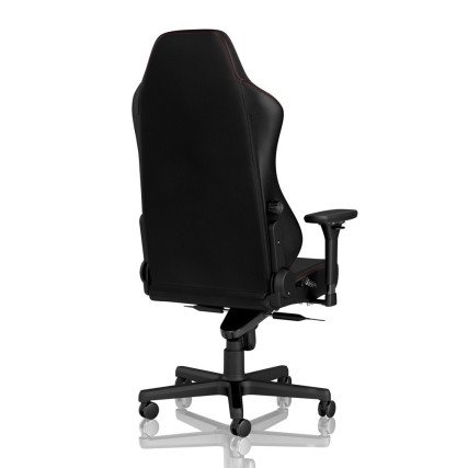 Silla Gamer noblechairs HERO Black Red de Cuero Real Soporte 150 kg