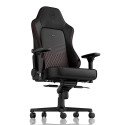 Silla Gamer noblechairs HERO Black Red de Cuero Real Soporte 150 kg Silla Gamer noblechairs HERO Black Red de Cuero Real Soporte 150 kg