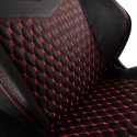 Silla Gamer noblechairs HERO Black Red de Cuero Real Soporte 150 kg Silla Gamer noblechairs HERO Black Red de Cuero Real Soporte 150 kg