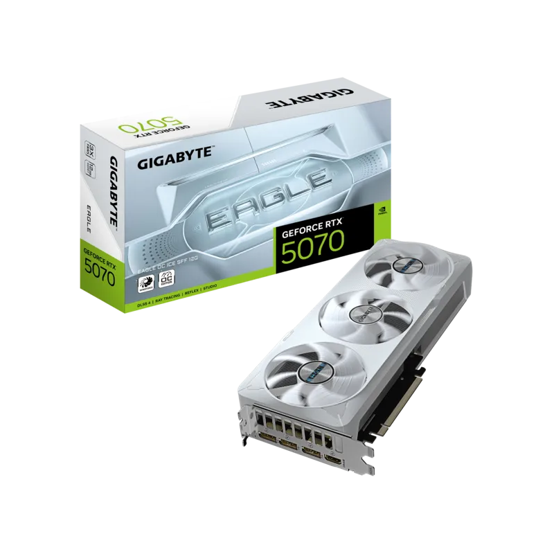 Tarjeta de Video Gigabyte NVIDIA GeForce RTX 5070 Eagle OC 12GB GDDR7 PCIe 5.0