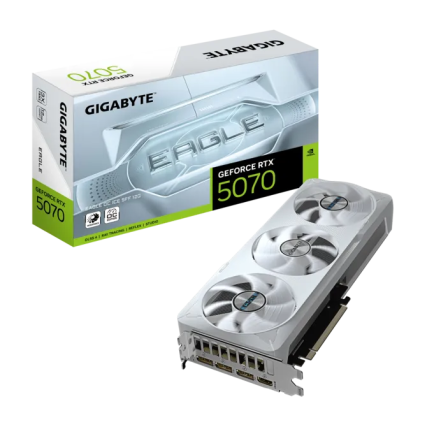 Tarjeta de Video Gigabyte NVIDIA GeForce RTX 5070 Eagle OC 12GB GDDR7 PCIe 5.0