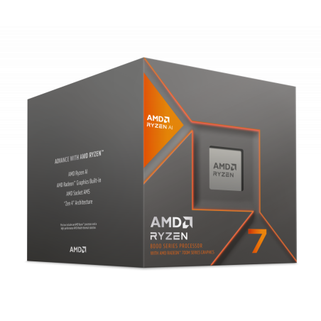 Procesador AMD Ryzen 7 8700G 8 núcleos 4.2GHz AM5 con gráficos Radeon incluidos
