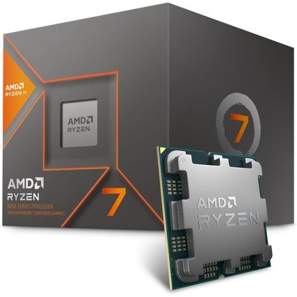 Procesador AMD Ryzen 7 8700G 8 núcleos 4.2GHz AM5 con gráficos Radeon incluidos