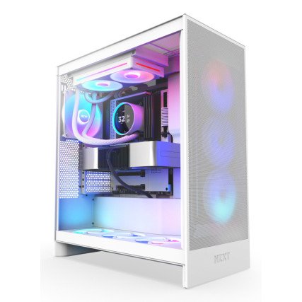 Enfriamiento Líquido NZXT Kraken Elite 240 V2 RGB White AIO 240mm Pantalla LED
