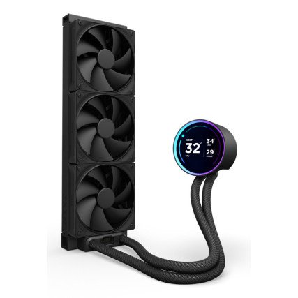 Enfriamiento Líquido NZXT Kraken Elite 360 V2 Black AIO 360mm Pantalla LED