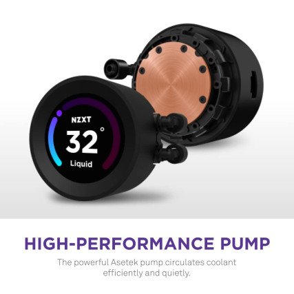 Enfriamiento Líquido NZXT Kraken 240 Elite AIO 240mm Negro