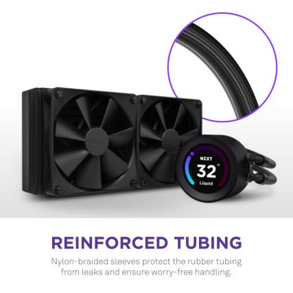 Enfriamiento Líquido NZXT Kraken 240 Elite AIO 240mm Negro