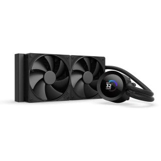 Enfriamiento Líquido NZXT Kraken Plus 240 V2 AIO 240mm Negro 2800RPM 4-pin PWM