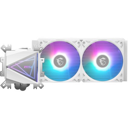 VENTILADOR P/CPU MSI (MAG CORELIQUID I240 WHITE) ARGB,240MM,SOCKET 1851,AM5,ENFRIAMIENTO LIQUIDO