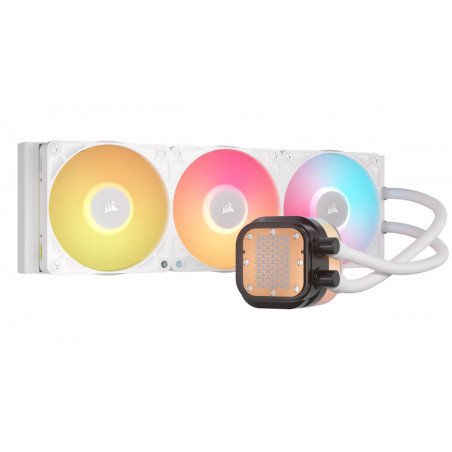 Enfriamiento Líquido Corsair iCUE Link H150i LCD AIO 360mm Blanco