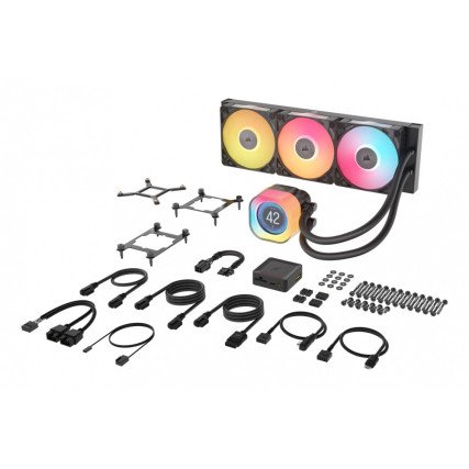 Enfriamiento Líquido Corsair iCUE Link H150i LCD AIO 360mm Negro