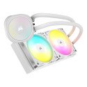 Enfriamiento Líquido Corsair Nautilus ARGB 240mm Blanco AIO con 2×120mm para CPU Enfriamiento Líquido Corsair Nautilus ARGB 240mm Blanco AIO con 2×120mm para CPU