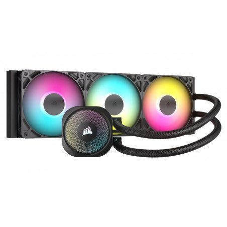 VENTILADOR P/CPU CORSAIR (CW-9060093-WW) NAUTILUS 360 RSARGB,3*FAN,ENFRIAMIENTO LIQUIDO