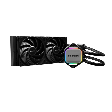 Enfriamiento Líquido Be Quiet! Pure Loop 2 240mm AIO con 2×120mm hasta 2100RPM Negro