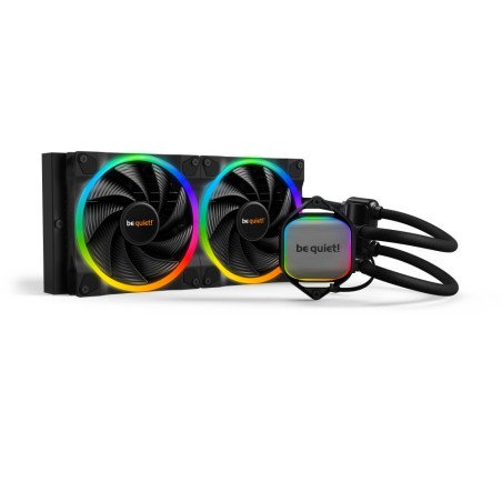 Enfriamiento Liquido Be Quiet! Pure Loop 2 FX 280mm, AIO RGB con 2×140 mm hasta 2200 RPM