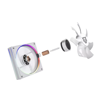 Enfriamiento Líquido Balam RUSH 120 HydroX Pro V2 RGB Blanco, Radiador 120mm CPU Gamer