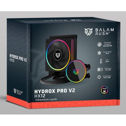ENFRIAMIENTO LIQUIDO BALAM  RUSH 120MM HYDROX PRO V2 RGB BR-941907