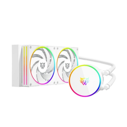 Enfriamiento Líquido Balam RUSH 240 HydroX Pro V2 Blanco, Radiador 240mm CPU Gamer