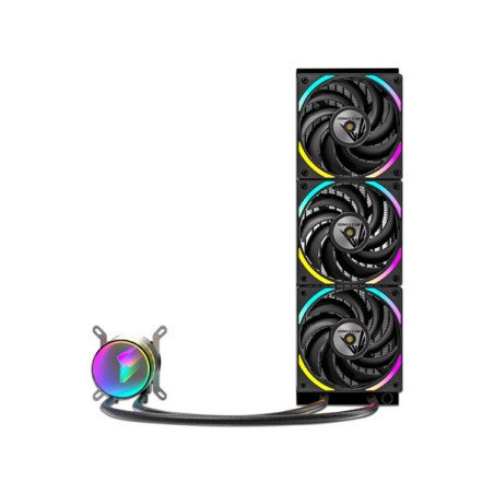 Enfriamiento Líquido ELiQ Formula V Line Oasis L360 Negro ARGB 360mm, CPU Gamer