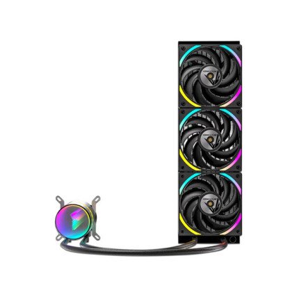 Enfriamiento Líquido ELiQ Formula V Line Oasis L360 Negro ARGB 360mm, CPU Gamer