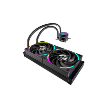 Enfriamiento Líquido ELiQ Formula V Line Oasis L240 Negro ARGB 240mm – CPU Gamer