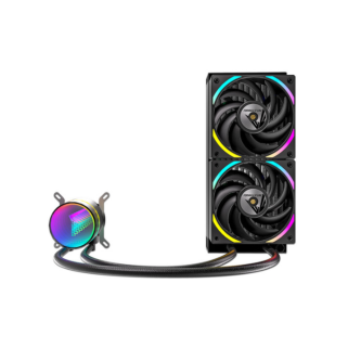 Enfriamiento Líquido ELiQ Formula V Line Oasis L240 Negro ARGB 240mm – CPU Gamer