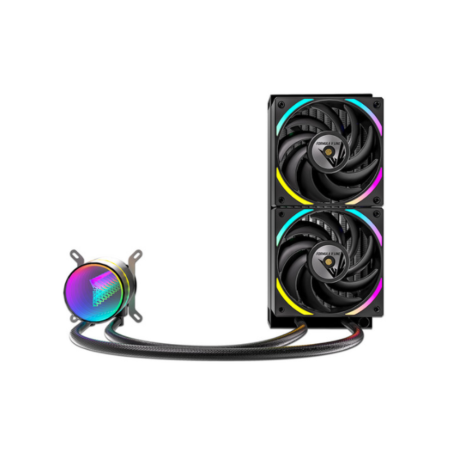 Enfriamiento Líquido ELiQ Formula V Line Oasis L240 Negro ARGB 240mm – CPU Gamer