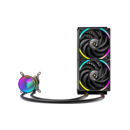 Enfriamiento Líquido ELiQ Formula V Line Oasis L240 Negro ARGB 240mm – CPU Gamer