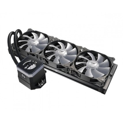 Enfriamiento Liquido ELIQ Cougar Helor 240 RGB para CPU con ventiladores RGB y radiador de 240mm