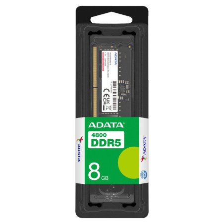 Memoria RAM DDR5 SODIMM ADATA 8GB 4800MT/s CL40 para Laptop