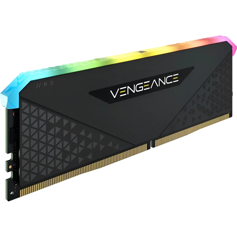 Memoria RAM DDR4 DIMM Corsair Vengeance RGB RS 16GB 3200MHz CL16 Negra Memoria RAM DDR4 DIMM Corsair Vengeance RGB RS 16GB 3200MHz CL16 Negra