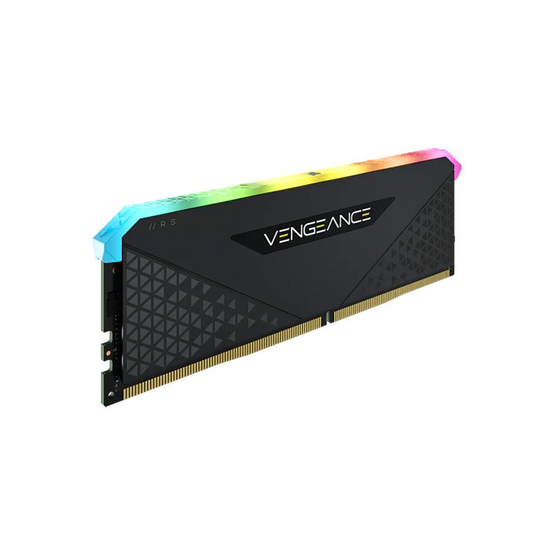 Memoria RAM DDR4 DIMM Corsair Vengeance RGB RS 8GB 3200MHz CL16 Negra Memoria RAM DDR4 DIMM Corsair Vengeance RGB RS 8GB 3200MHz CL16 Negra