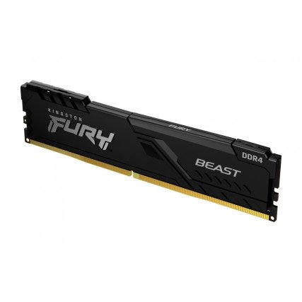 Memoria RAM Kingston FURY Beast DDR4 DIMM 16GB 3200MHz CL16 para PC