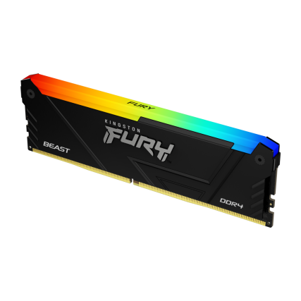 Memoria RAM Kingston FURY Beast RGB DDR4 DIMM 32GB 3200MHz CL16 para PC