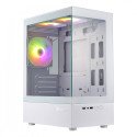 Gabinete Xzeal Zynergy XZGAZNY1W Blanco M-ATX/ITX con RGB y Ventana Lateral de Cristal Templado