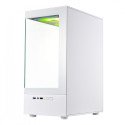 Gabinete Xzeal Zynergy XZGAZNY1W Blanco M-ATX/ITX con RGB y Ventana Lateral de Cristal Templado