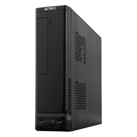 Gabinete Acteck Atom GS240 Mini-ATX Slim con Fuente SFX 450W AC-929042 para PC Compacta