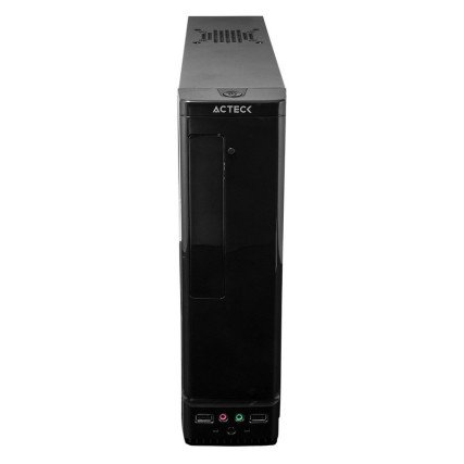 Gabinete Acteck Atom GS240 Mini-ATX Slim con Fuente SFX 450W AC-929042 para PC Compacta