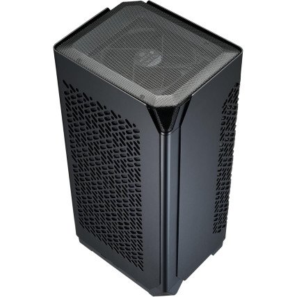 Gabinete Cooler Master NCore 100 Air NR100 Mini Torre ITX Negro con Ventilación