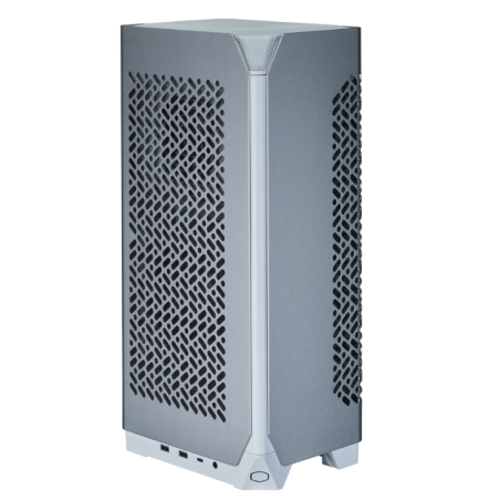 Gabinete Cooler Master NCore 100 Air NR100 Mini Torre Blanco con Ventilación