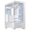 Gabinete ASUS A31 TG White M-ATX Blanco con Cristal Templado y 2x USB-C Gabinete ASUS A31 TG White M-ATX Blanco con Cristal Templado y 2x USB-C