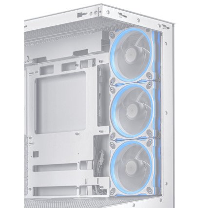 Gabinete ASUS A31 TG White M-ATX Blanco con Cristal Templado y 2x USB-C
