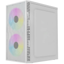 Gabinete Acteck Fuji GC470 Mini Tower Micro ATX / Mini ITX con Fuente 500W y 2 Ventiladores Blanco