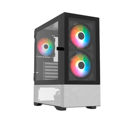 Gabinete Balam Rush Media Torre Nitrox Crystal 5500CBW Legend