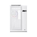 Gabinete Balam Tank Expert Curve 7400 M-ATX Display ARGB Blanco