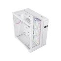 Gabinete Balam Tank Expert Curve 7400 M-ATX Display ARGB Blanco