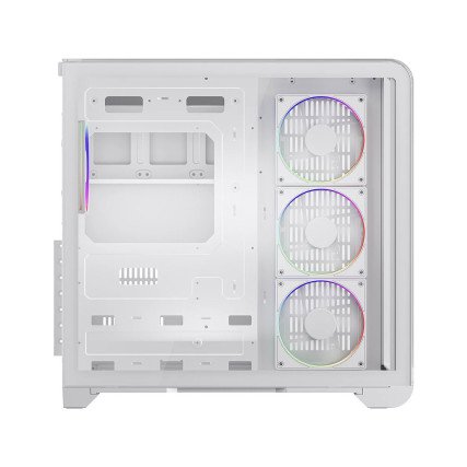 Gabinete Balam Tank Expert Curve 7400 M-ATX Display ARGB Blanco