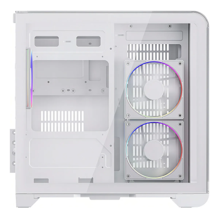 Gabinete Balam Rush Tank Expert Curve 6400 Mini Torre ARGB Blanco BR-941624