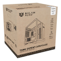 Gabinete Balam Rush Tank Expert Curve 6400 Mini Torre ARGB Blanco BR-941624